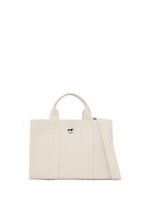 K by KARL LAGERFELD Karl Lagerfeld Handtasche 'IKON CHOUPETTE' Damen Gr&ouml;&szlig;e One Size naturwei&szlig;