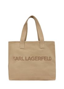 K by KARL LAGERFELD Karl Lagerfeld Shopper 'ESSENTIAL' Damen Gr&ouml;&szlig;e One Size beige