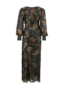 Warehouse Kleid Damen Gr&ouml;&szlig;e 44 mischfarben / schwarz Winterkleid