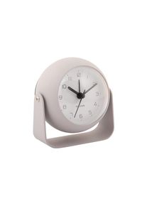 Karlsson, Wecker &raquo;Bunky&laquo;, hellgrau, Einheitsgr&ouml;&szlig;e, Abmessungen: 10.2 x 13 x 7 cm (BxHxT)