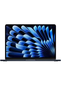Apple, Notebook &raquo; MacBook Air 13 Zoll (2024)&laquo; 34,46 cm / 13,6 &prime;&prime; M3 256 GB SSD, mitternacht, Apple M3 Acht-Kern-Prozessor mit 4 Performance-Kernen und