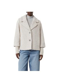 comma, Unisex, Kurzmantel mit Rippb&uuml;ndchen, sand, 46, Jacke von COMMA