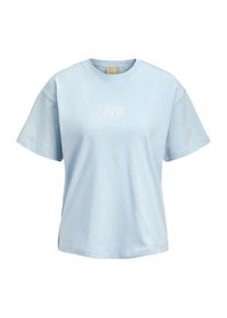 Jack & Jones JJXX, Femmes T-shirt 'JXGia', bleu clair / citron / vert / blanc