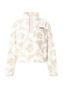 Columbia, Femmes Pull-over de sport 'Helvetia II', sable / beige fonc&eacute; / blanc