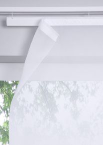 Schiebegardine aus leichtem Voile (1er Pack) in weiss, 175x57 cm, bonprix