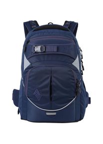 Nitro, Unisex, Nitro Schulrucksack &raquo;Superhero&laquo; Reflektoren f&uuml;r Schule und Freizeit, night sky, B/H/T: 30cm x 44cm x 22cm, Schulrucksack &raquo;Superhero&laquo;