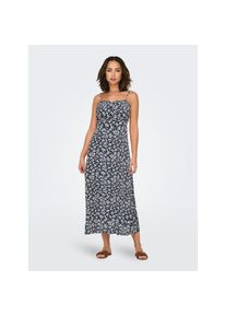 Only, Unisex, Only Midikleid &raquo;ONLNELLY LIFE ALEXA MIDI DRESS NOOS PTM&laquo; Sommerkleid, night sky aop:little flower, L (40), N-Gr, Kleid in Maxi-L&auml;nge von