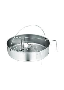 WMF, WMF Dampfgarbeh&auml;lter &raquo;Dampfeinsatz Set 22 cm, 2-teilig&laquo;, silberfarben, Edelstahl, &Oslash; 22 cm