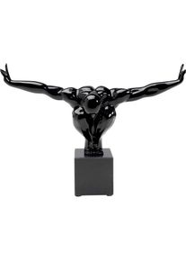 KARE Design, Dekoobjekt &raquo;Deko Objekt Athlet Black Small 43cm&laquo;, schwarz, Polyresin, B/H/T: 43 cm x 29 cm x 15 cm