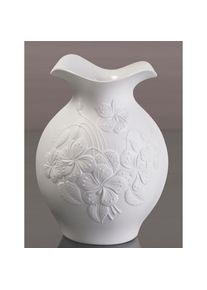 Kaiser Porzellan, Dekovase &raquo;Floralie&laquo;, wei&szlig;, Porzellan, B/H/T: 13 cm x 16 cm x 13 cm