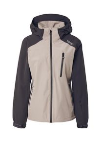 WEATHER REPORT Outdoorjacke 'Camelia' Damen Gr&ouml;&szlig;e XL taupe / schwarz