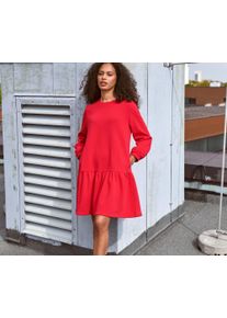 Tchibo - Sweatkleid - Damen - Gr. S - rot