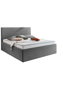 Boxxx Polsterbett , Grau , Textil , 140x200 cm , Schlafzimmer, Betten, Polsterbetten