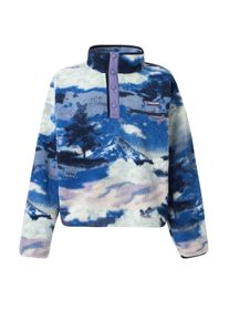 Columbia, Femmes Pull-over de sport 'Helvetia II', bleu / marine / bleu-gris / blanc cass&eacute;