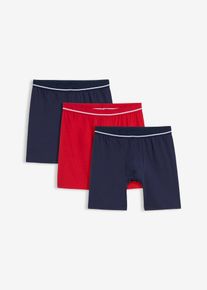Boxershorts eng mit Baumwolle (3er Pack) in rot, Gr&ouml;sse 5 (M), 95% Baumwolle, bonprix