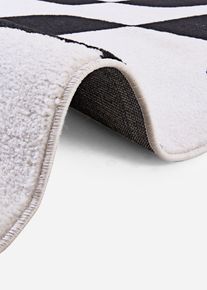 Teppich mit graphischer Musterung in beige, 60x110 cm, bonprix