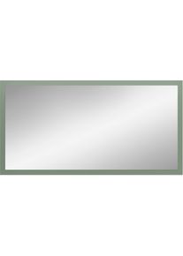 Home Affaire, Home Affaire Spiegel &raquo;TATIO,106x55x2 cm, grosse Spiegelfl&auml;che&laquo; Garderobenspiegel, Flurspiegel, gr&uuml;n, FSC -zertifizierter Holzwerkstoff, 