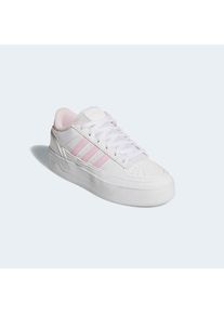 adidas Sportswear, Unisex, adidas Sportswear Sneaker &raquo;TURNAROUND&laquo;, cloud wei&szlig;, clear pink, cloud wei&szlig;, 42,5, Von Hoops inspirierte Turnschuhe mit 