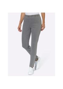 Classic Basics, Unisex, Schlupfjeans 1 Stk., grau denim, 22, Kurzgr&ouml;ssen, schmale Schnittf&uuml;hrung