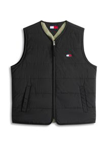 Tommy Jeans Weste 'Heritage' Herren Gr&ouml;&szlig;e M rot / schwarz / wei&szlig;