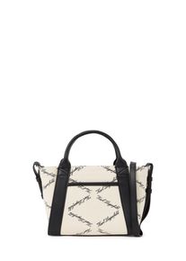 K by KARL LAGERFELD Karl Lagerfeld Handtasche 'Ville' Damen Gr&ouml;&szlig;e One Size creme / schwarz