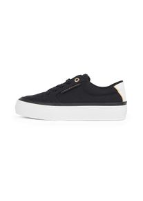 Tommy Hilfiger Sneaker 'Essential' Damen Gr&ouml;&szlig;e 37 gold / schwarz / wei&szlig;