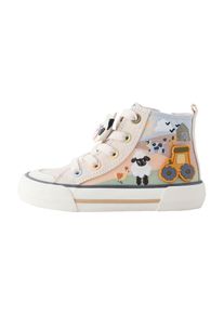 next Sneaker Jungen Gr&ouml;&szlig;e 21.5 creme / hellblau / schwarz / wei&szlig;