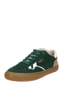 Pepe Jeans Sneaker 'TRAVIS FREE' Herren Gr&ouml;&szlig;e 41 braun / dunkelgr&uuml;n / wei&szlig;