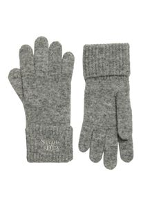 Superdry & Co Fingerhandschuhe Damen Gr&ouml;&szlig;e one size graumeliert