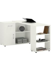 Vogl M&ouml;belfabrik, VOGL M&ouml;belfabrik Eckschreibtisch &raquo;Ecki&laquo;, wei&szlig;, wei&szlig;, wei&szlig;, B/H/T: 50 cm x 72 cm x 50 cm