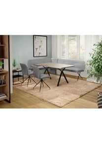 Goodproduct, GOODproduct Eckbankgruppe &raquo;Gabi Essecke, Sitzgruppe, Eckbankgruppe, K&uuml;chenbankgruppe&laquo; Set, 4tlg, 4 tlg. tlg. Stuhl: 360&deg; drehbar (R&uuml;ckst.