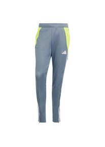 adidas Performance, Hommes Pantalon de sport 'Tiro 24', citron vert / gris / blanc cass&eacute;