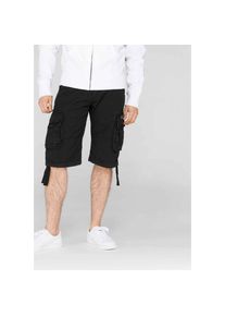 Alpha Industries Shorts &raquo;Men - Shorts Jet Short&laquo; schwarz 34 Normalgr&ouml;&szlig;en black Herren Cargo Short ""Jet Short""
