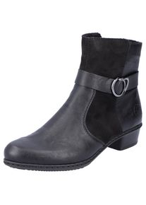 Rieker Stiefelette, in elegantem Look schwarz 37 Mit schicker Zierschnalle