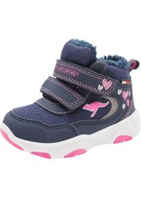 Kangaroos Winterstiefel &raquo;KS-Freezer V Roostex&laquo; blau 23 navy-pink Winterstiefel von Kangaroos mit Klettverschl&uuml;sse
