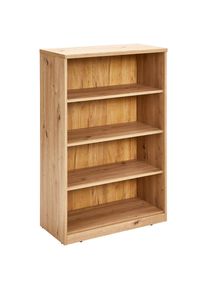 Xora Regal , Eiche Artisan , Holzwerkstoff , 3 F&auml;cher , 72x110x36 cm , Typenauswahl , Wohnzimmer, Regale, B&uuml;cherregale