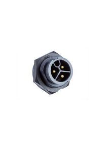 Amphenol Industrial Amphenol Industrial20A, PWC IP67 Grey Screw 3 Straight Power Connector No, 277 V, Stecker Contacts - PWC-03PMMS-LC7001