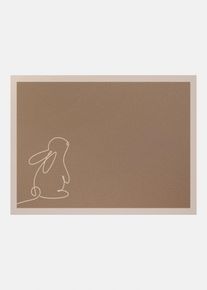 Paillasson lavable &agrave; motif de P&acirc;ques en marron38x59 cm, Couleur/Motif: marron imprim&eacute;, bonprix