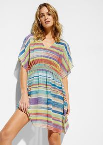 Strandtunika aus leichtem Chiffon in bunt, Gr&ouml;sse 40/42 (M), bonprix