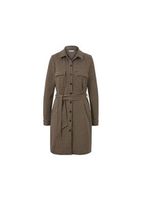 Tchibo - Robe en sweat &agrave; jacquard pied-de-poule - taille: XL - beige/noir/jacquard