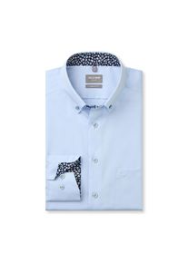 OLYMP, Herren, OLYMP Langarmhemd &raquo;Luxor&laquo; Businesshemd, comfort fit, Button-down-Kragen, hellblau, 42, N-Gr, Hemd von OLYMP