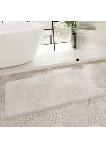 Homie Living, &raquo;Porto Azzurro&laquo; H&ouml;he 30 mm rutschhemmend beschichtet fussbodenheizungsgeeignet schnell trocknend Badteppich, uni, rechteckig & rund, 