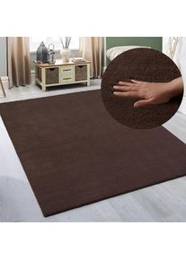 my home, my home &raquo;Arabell, Kunstfellteppich, Felloptik, waschbar,&laquo; rechteckig 16 mm H&ouml;he flauschig, kuschelig, Anti-Rutsch-Unterseite, Wohnzimmer, 