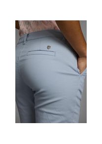 Delmao, Unisex, DELMAO 7/8-Hose mit funktionalen Eingriff- & Ziertaschen, blau, grau, 36 (S), N-Gr, 7/8-Hose in schmaler Beinform