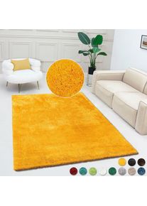 Bruno Banani, &raquo;Dana Teppich, besonders weich und kuschelig, Kundenliebling&laquo; rechteckig 30 mm H&ouml;he uni, Mikrofaser Teppiche, Wohnzimmer, Schlafzimmer, 