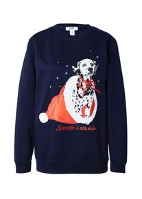 Dorothy Perkins Sweatshirt 'Santas Little Helper' Damen Gr&ouml;&szlig;e L navy / rot / schwarz / wei&szlig;