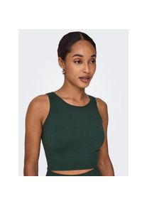 Only Play, Unisex, Only Play Trainingstop &raquo;ONPJAIA LIFE&laquo; Cropped Fit, in feiner Rippstruktur, scarab, XS, Cropped Trainingstop von Only Play