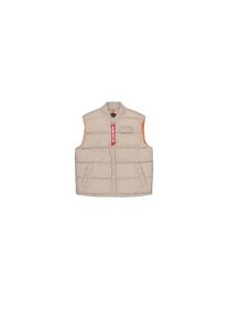 Alpha Industries, Herren, Funktionsweste &raquo;Puffer Vest&laquo;, vintage sand, S, Polyester Tafetta Stoff