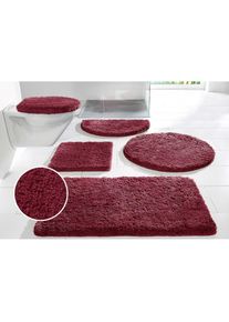 my home, my home &raquo;Sanremo, Badvorleger, Badezimmer Teppich, sehr weich&laquo; H&ouml;he 30 mm rutschhemmend beschichtet fussbodenheizungsgeeignet schnell 