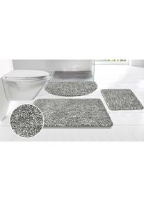 my home, my home &raquo;Sanremo, Badvorleger, Badezimmer Teppich, sehr weich&laquo; H&ouml;he 30 mm rutschhemmend beschichtet fussbodenheizungsgeeignet schnell 